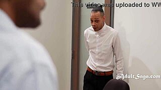 Nerdy Blonde Lexi Lore Contrasts Office Gangbang With Interracial Fucking For Bonus