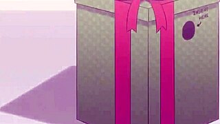 I'm rubbing it right on the pussy in this hot anime hentai moment.