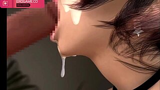 Why does this sexy horny housewife give perfect blowjobs with facials?