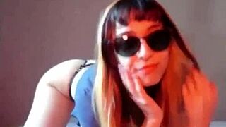 Why Does Cute Latina Bonneyuwu Stuff Marbles Into Condom For Wet Pussy Play?