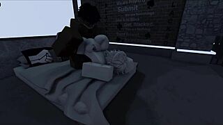 white femboy eagerly takes that big black cock deep, handling it like a total pro in the moment