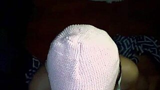 How Does This Masked Curvy Babe Deepthroat A Massive BBC In Homemade Lingerie As A Beautiful Amateur Neighbor?