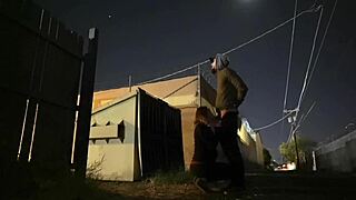 Public hot tub sex leads to intense car orgasm