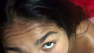 I asked my boyfriend to fuck my tasty ass and he came inside