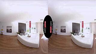 In this reality scene, he's fucking her oiled big ass blonde in doggystyle and cowgirl positions. She rides with tattooed body in pov style.