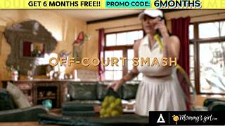 mommys girl episode where mischievous kimmy kimm learns tennis to hang with crush stepmom romi rain 😏