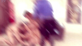 Behind the pissing scenes, AHB025 features Daruma Rai and Nuria Millan in gangbang with anal fisting, squirting, and rough facial cumshots.