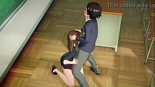 feeling so intense with this 3d anime milf in honeycome episode 7 blackmail sex scene