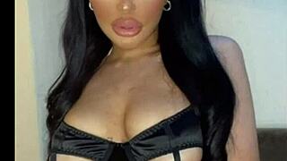 In a steamy webcam session, the horny British teen slut girlfriend masturbates with toys to squirting orgasm in high definition