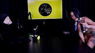 Hey, check out this naughty interview full of wild fun with Tifany Rocha and Vovô Moai in Porn Cast Brazil part 4 on Sheer Red!