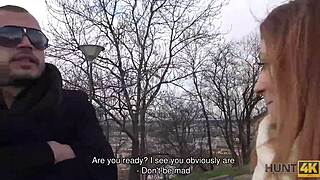 handsome guy offers money to winsome girl for cheating on her man