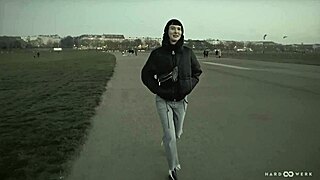 Hardwerk gang bang delfine with deepthroat bondage and monster cock orgy action