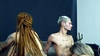 that redhead with dreads rode my friend hard while his wife gave me an amazing blowjob