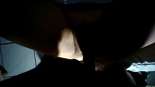 Big ass chubby housewife contrasts tight pussy with interracial homemade desires