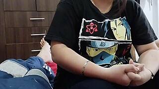 Pov your stepsister shows magic trick ending with your cock in her big ass