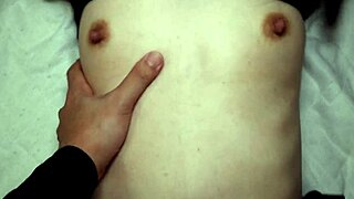 Why does this Japanese mature bitch love exposing her shaved pussy for creampie?