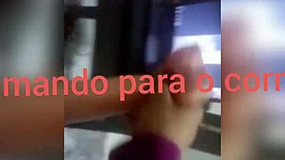 Filming a scene for the unaware partner.