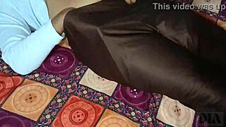 Damn, my horny stepsister begged me to milk her big tits and pound her hairy Indian pussy hard!