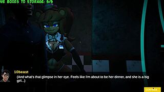 What Unfolds in Fever Nights at Freddayyysss with Big Tits Hentai