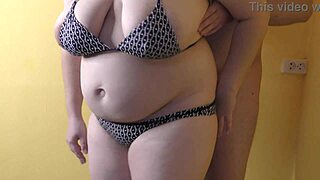 Pregnant Wife with Big Boobs Engages in Bareback Cheating Sex Featuring Lactating Tits and Wet Pussy Creampie