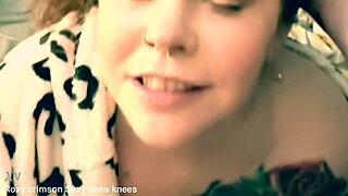 All Smiles Lead to Cum Shots with Big Ass Redhead Blowjob and Swallow Compilation