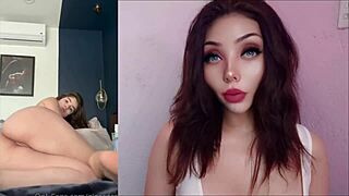 karely ruiz and her friend gigi share their first lesbian scene with horny masturbation