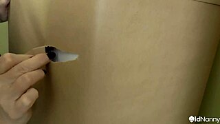 Mature blonde Lacey Starr plays with new sex doll in lesbian licking session