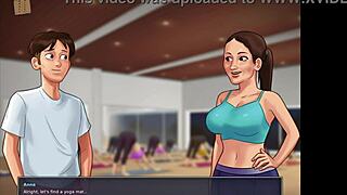 In summertime saga 141, the teen explores new adventures and challenges in the game.