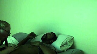 Why Does Pawg Blonde with Glasses Crave My Big Black Cock in Homemade Interracial Ride?