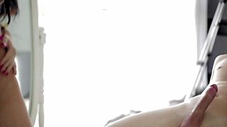 slavyana wanted mmf threesome to suck big cock and fuck in doggystyle on bed