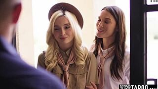 Girl Scout Teen 18+ Takes Anal Threesome With Milf Leader And Stud's Big Cock!