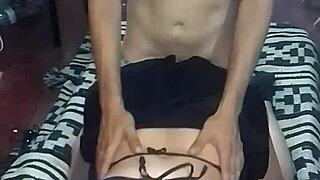 Why Does Sexy Police Woman Fuck Stranger In Thong Panties After Wild Party?