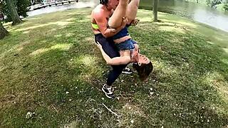 i'm diving into hot lesbian action with muscular milfs, rimjobs, squirting, and big clit fetish play