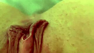 Horny Wife Wakes Up and Masturbates in Shorts Before Work!