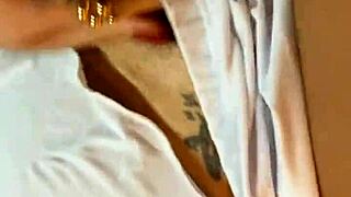 Angel Lima Shows Off Bikini Tan Lines