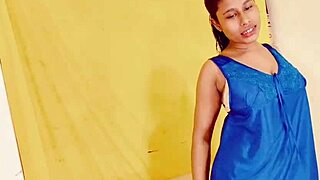 Desi lesbians explore toy sex in this Uttaran20 scene.