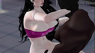 I love riding that big black cock deep in my thick asian ass