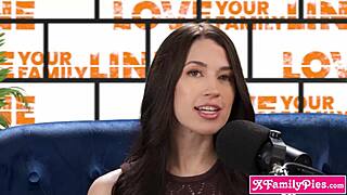 Milf Alex Coal helps stepbro fuck his Arab stepsister Aria Valencia. They lick pussy and ride big cock in group action.