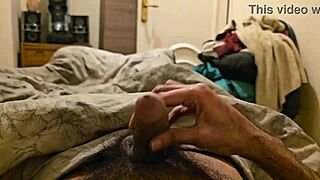 i love to play with my big monster cock in this solo session