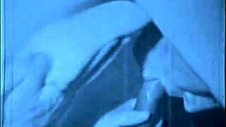 The retro film captured intimate encounters from the shadowy 1960s era with hairy beaver and blowjob scenes