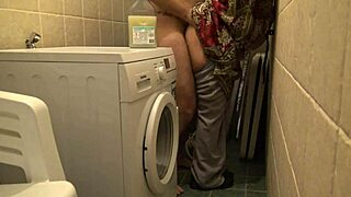 amateur cuckold wife, want rough hardcore anal fucking in basement while husband at work? european milf cheats with blowjob cumshot in kitchen too