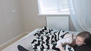 hey stepdaughter, wanna secretly suck my cock while your stepmom flashes her tits at me?