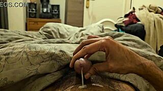 i love to play with my big monster cock in this solo session