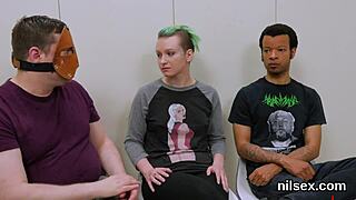 this naughty kitten feels so awkward in the asshole asylum for that intense treatment