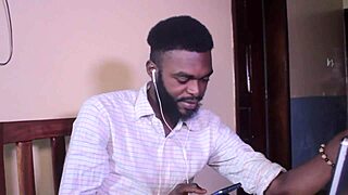 primecups babe shows off her large chest in a jiggling display during the scene