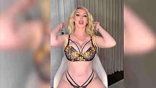 luscious curves nikki benz enjoys self-pleasure with toys in lingerie