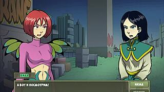 I play Witch Hunter part 15 with bound blonde milf in hardcore bondage fuck.