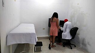 perverted doctor, did you just masturbate after treating that cute young patient in the hospital?