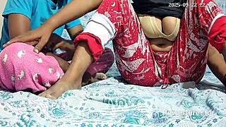 Big boobs Indian Dasi Bahabi and Dewar sex part 5