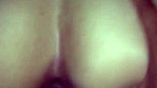 Overwhelmed with Desire for My Venezuelan Girlfriend's Ass in Doggystyle Pov with Boyfriend Cumming Hard